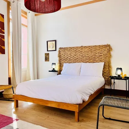Casa Rosa Com Ac Lägenhet