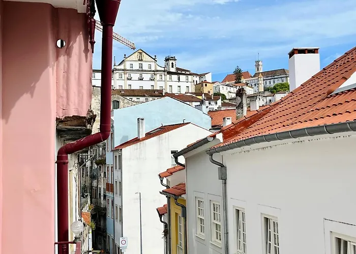 Casa Rosa Com Ac Коимбра